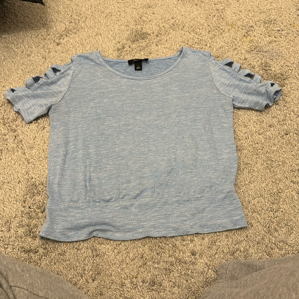 BCX blue dress shirt